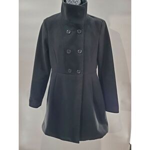 Forever21 Women's Coat Size Medium Black‎